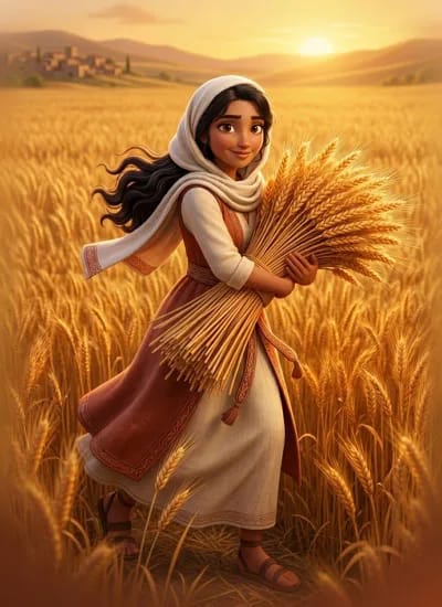 Ruth illustrated character card