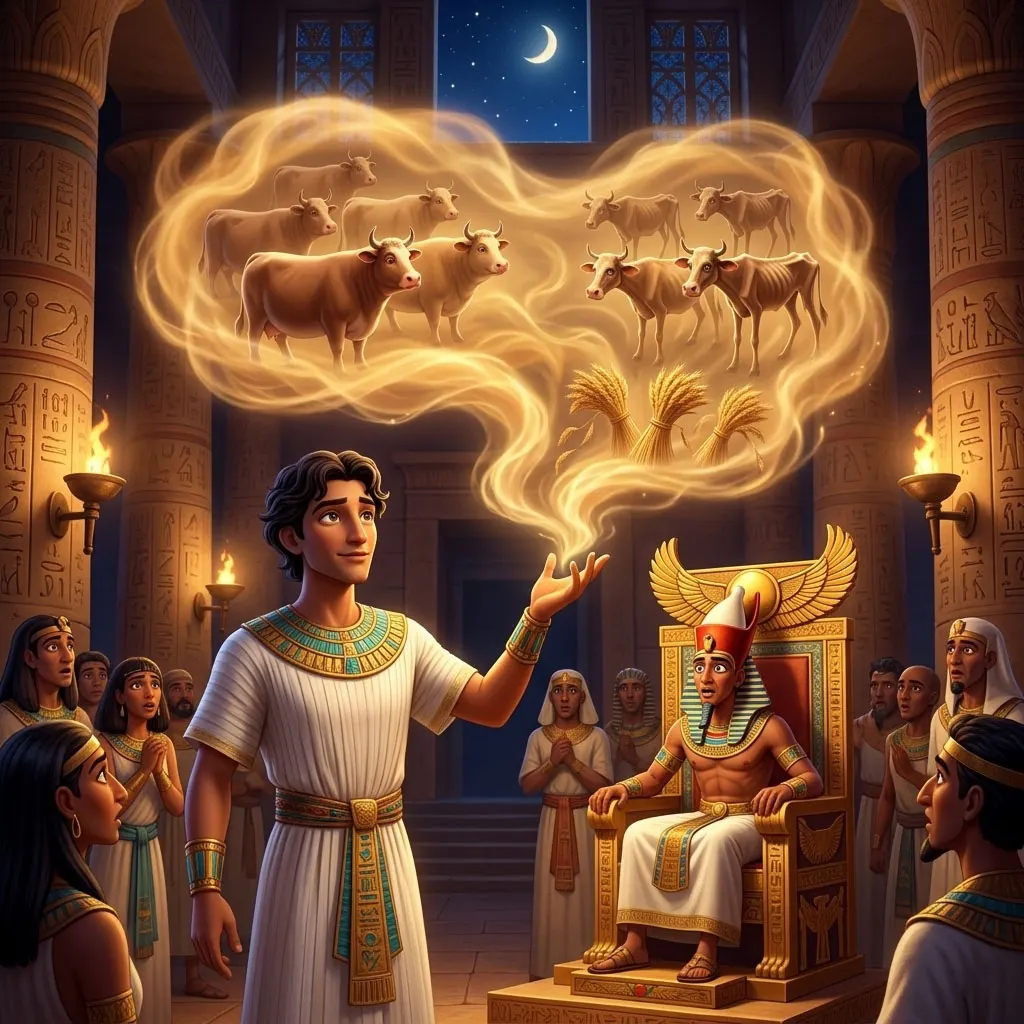 Joseph the Dream Reader illustrated Bible story for kids